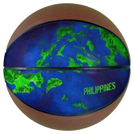 Philippinen-Karte Basketball (Vorderseite)