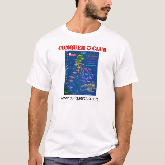 Philippinen-Karte T-Shirt (Vorderseite)