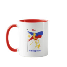 Philippinen Karte & Tasse