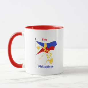 Philippinen Karte & Tasse