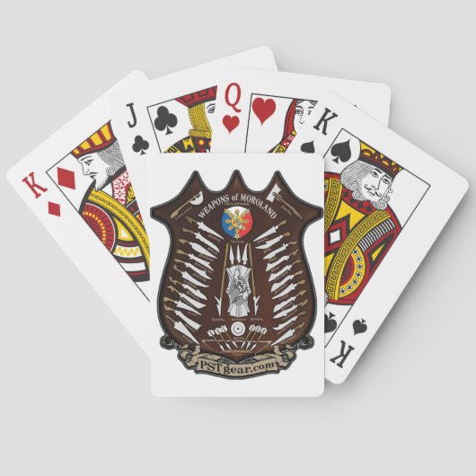 Philippinen: Karten für Moroland Spielkarten (Rückseite)