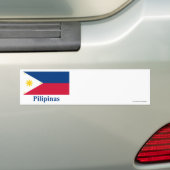 Philippinen kennzeichnen mit Namen auf Filipino Autoaufkleber (Auf Auto)