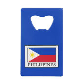Philippinen Kreditkartenflaschenöffner (Vorderseite)