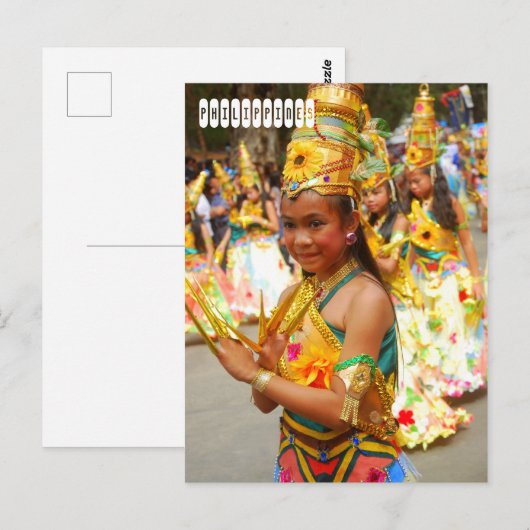 Philippinen Kultur Postkarte (Vorne/Hinten)