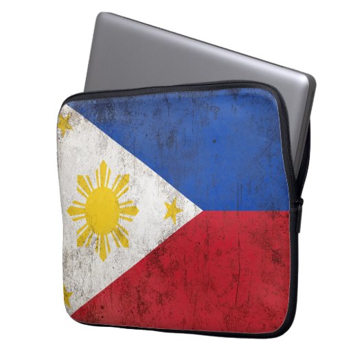 Philippinen Laptopschutzhülle (Vorderseite Links)