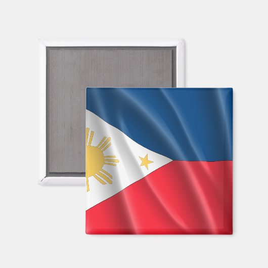 PHILIPPINEN MAGNET (Vorderseite/Rückseite)