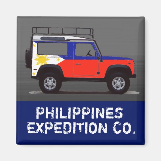PHILIPPINEN MAGNET (Vorne)