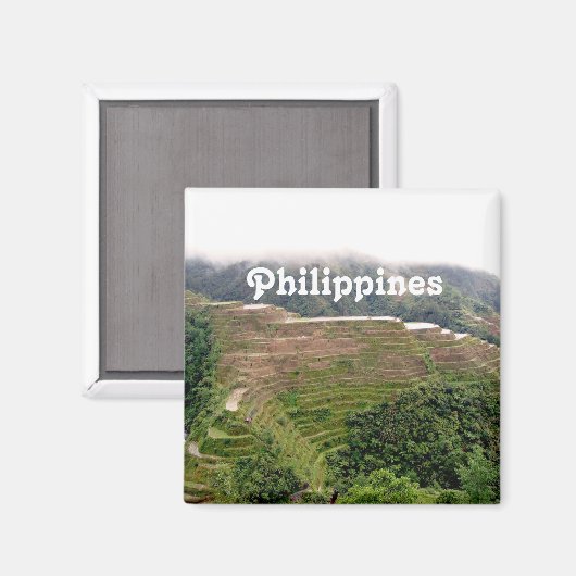 Philippinen Magnet (Vorderseite/Rückseite)