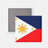 Philippinen Magnet (Vorderseite/Rückseite)