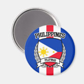Philippinen Magnet (Vorderseite/Rückseite)