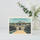 Philippinen, Manila Intramuros Santiago Fort Postkarte (Stehend Vorderseite)
