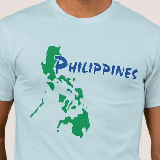 Philippinen Map T - Shirt