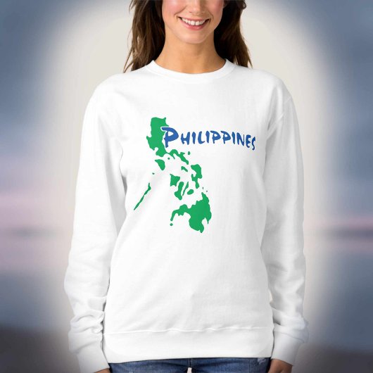 Philippinen Map T - Shirt