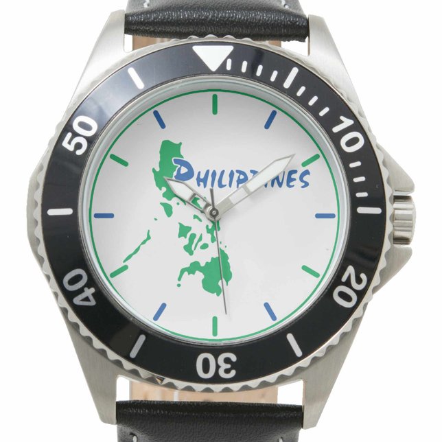 Philippinen Map Wristwatch Armbanduhr (Von Creator hochgeladen)