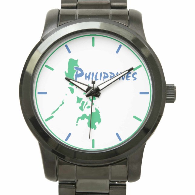 Philippinen Map Wristwatch Armbanduhr (Von Creator hochgeladen)