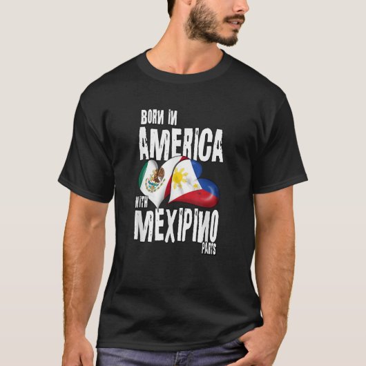 Philippinen Mexiko Filipino Pride Proud Flag Mexik T-Shirt (Vorderseite)