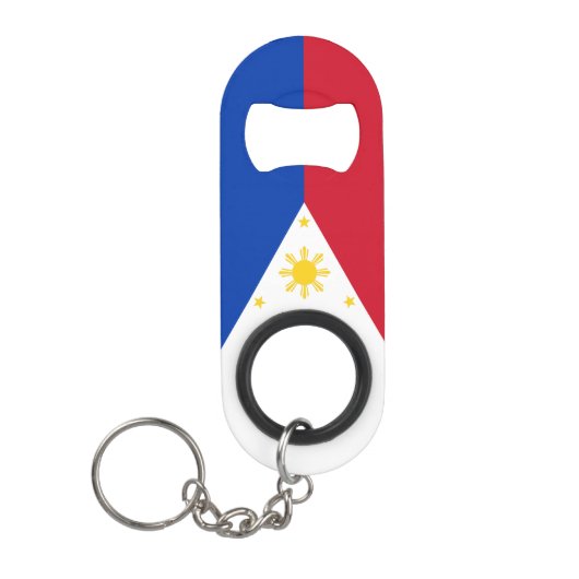 Philippinen National Pride Patriotic Mini Flaschenöffner (Vorderseite)