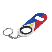Philippinen National Pride Patriotic Mini Flaschenöffner (Vorderseite Schrägansicht)