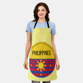 Philippinen Niedliche Design Ideenmuster Sunset Schürze (Getragen)