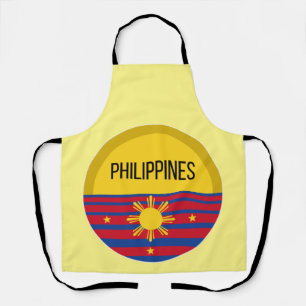 Philippinen Niedliche Design Ideenmuster Sunset Schürze