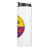 Philippinen Niedliche Design Ideenmuster Sunset Thermosbecher (Nach rechts gedreht)