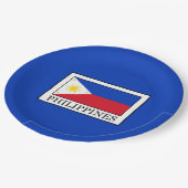 Philippinen Pappteller (Schrägansicht)