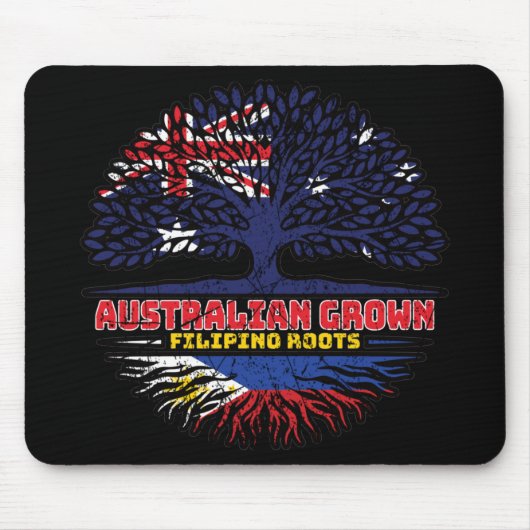Philippinen Philippinen Philippino Australian Aust Mousepad (Vorne)