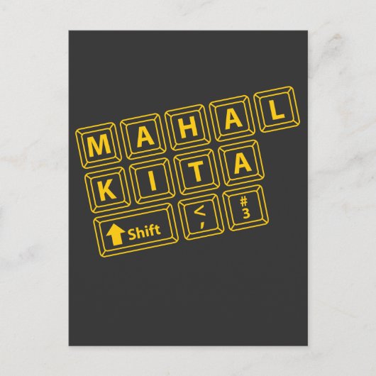 Philippinen - Philippinen - Valentine I Liebe Postkarte (Vorderseite)