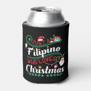 Philippinen - Philippinen Wer Lieben Weihnachten Dosenkühler