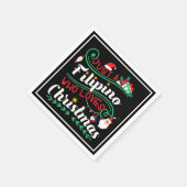 Philippinen - Philippinen Wer Lieben Weihnachten Serviette (Ecke)