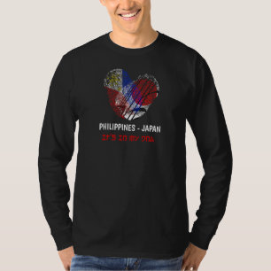 Philippinen Philippinisch Japan Japan Japino Proud T-Shirt