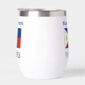 Philippinen Philippinische Flagge Blauer Personali (Rechts)