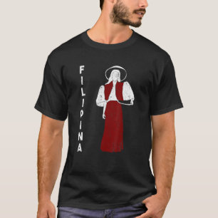 Philippinen Pinay Filipina Filipiniana stolze Frau T-Shirt