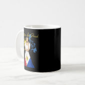 Philippinen Pinay Filipina Pride Islands Flag Girl Kaffeetasse (Vorderseite Links)