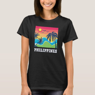 Philippinen Pinay Filipino Land Palmen Sonne Mabuh T-Shirt