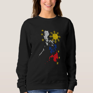 Philippinen Pinay Filipino Pride Country Flag Isla Sweatshirt