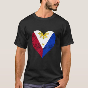 Philippinen Pinoy Liebe Pride Philippino F T-Shirt