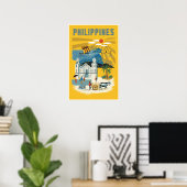 Philippinen Plakat (Heimbüro)