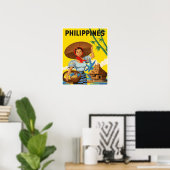 Philippinen-Plakat Poster (Heimbüro)