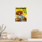 Philippinen-Plakat Poster (Küche)