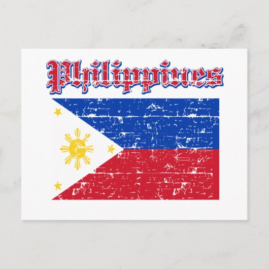 Philippinen.png Postkarte (Vorderseite)