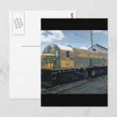 Philippinen, PNR GE road_Trains of the World Postkarte (Vorne/Hinten)
