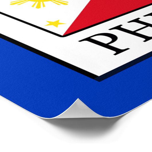 Philippinen Poster (Ecke)