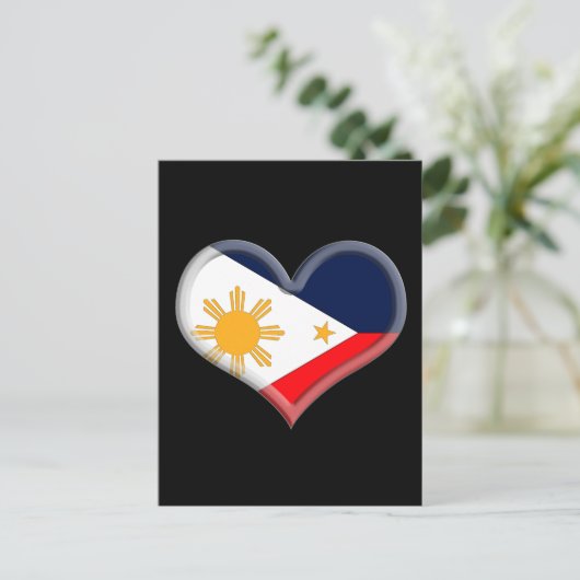 Philippinen Postkarte (Stehend Vorderseite)