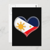 Philippinen Postkarte (Vorne/Hinten)