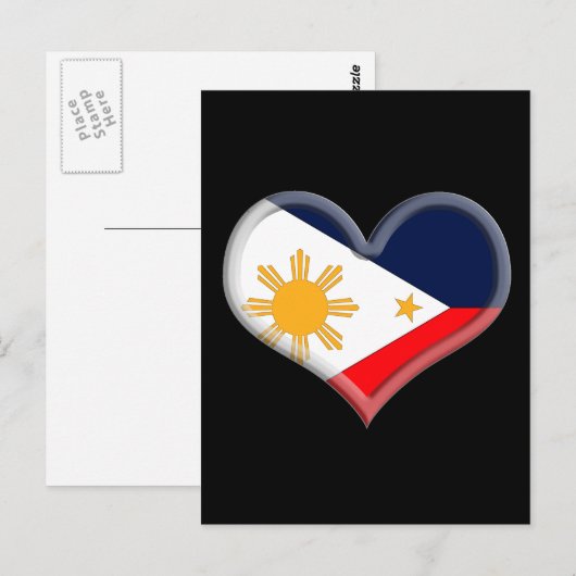 Philippinen Postkarte (Vorne/Hinten)