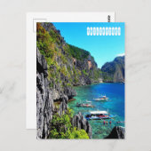 Philippinen Postkarte (Vorne/Hinten)