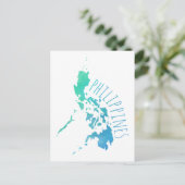 Philippinen Postkarte (Stehend Vorderseite)