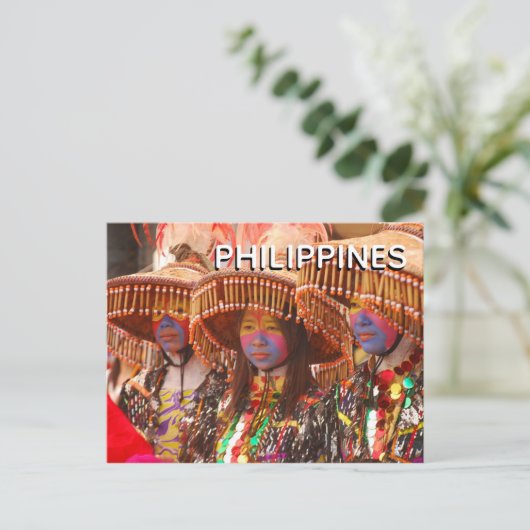 Philippinen Postkarte (Stehend Vorderseite)