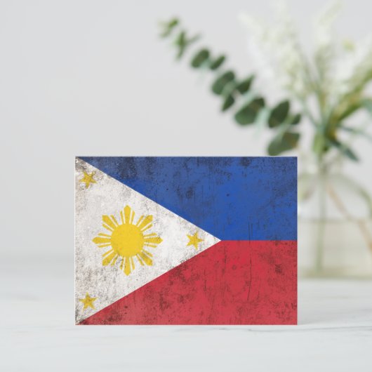Philippinen Postkarte (Stehend Vorderseite)